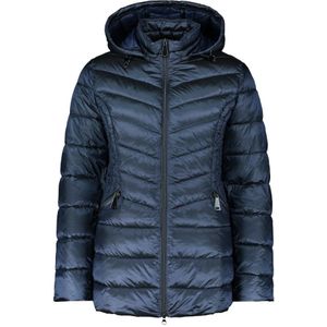 Betty Barclay - Winterjas - Blauw - Dames - Veelzijdige Outdoorjas met Afneembare Capuchon