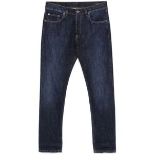 Dondup, Heren, Jeans, Blauw, Maat: W34 Katoen,