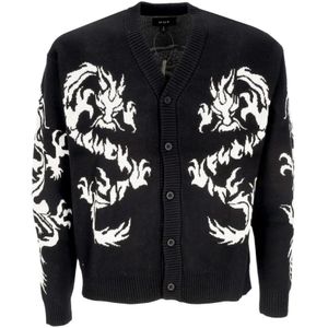 Huf, Heren, Truien, Zwart, Maat: XL Katoen,