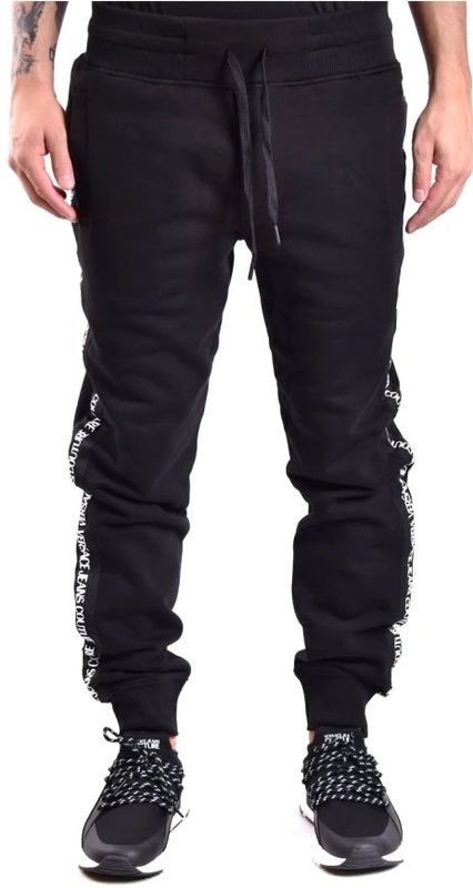 Versace Jeans Couture - Broek - Zwart - Katoen