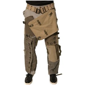 Dolce & Gabbana, Heren, Broeken, Veelkleurig, Maat: M Katoen,