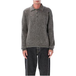 Sunflower, Heren, Truien, Grijs, Maat: S Mohair,