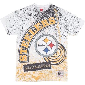 Mitchell & Ness, Heren, Tops, Veelkleurig, Maat: L Katoen,