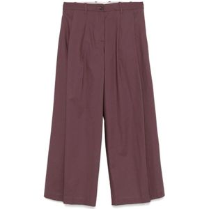 Nine In The Morning, Dames, Broeken, Bruin, Maat: W28 Katoen,