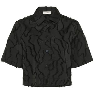 Soaked in Luxury, Dames, Blouses & Shirts, Zwart, Maat: L
