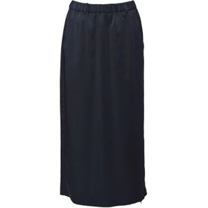 Aspesi, Dames, Rokken, Blauw, Maat: 2XS Satijn,