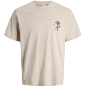 Jack & Jones, Heren, Tops, Beige, Maat: 2XL