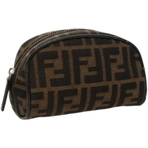 Fendi Vintage, Dames, Pre-owned, Bruin, Maat: ONE Size