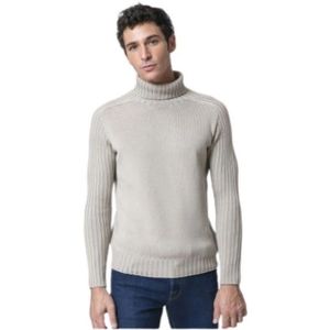 Gran Sasso, Heren, Truien, Beige, Maat: 3XL Wol,