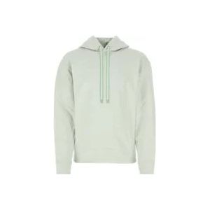 Lanvin Mintgroene katoenen sweatshirt , Green , Heren , Maat: L