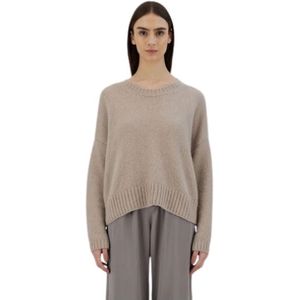 Herno, Dames, Truien, Grijs, Maat: S Wol,