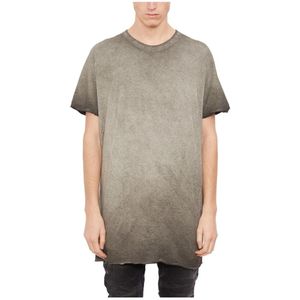 Boris Bidjan Saberi, Heren, Tops, Grijs, Maat: S Katoen,