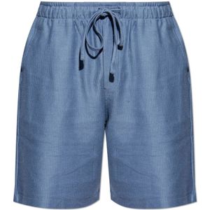 Hanro - Loungy Summer - Pyjamabroek - Indigo - Knielengte