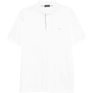 Paul & Shark, Heren, Tops, Wit, Maat: L Katoen,