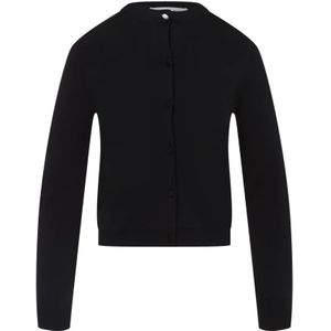 Carven, Dames, Truien, Zwart, Maat: XS Zijde,