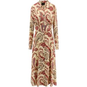 Etro, Dames, Jurken, Veelkleurig, Maat: M Viscose,