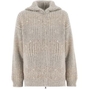 Panicale, Heren, Sweatshirts & Hoodies, Beige, Maat: 2XS