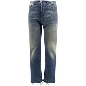 Gucci, Heren, Jeans, Blauw, Maat: W31 Katoen,