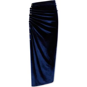 Rabanne, Dames, Rokken, Blauw, Maat: XS