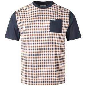 Aquascutum, Heren, Tops, Veelkleurig, Maat: XL Katoen,