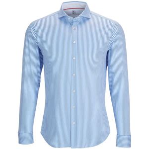 Desoto, Heren, Overhemden, Blauw, Maat: 2XL Katoen,