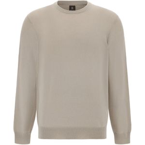 Boggi Milano, Heren, Truien, Beige, Maat: S Wol,