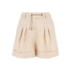 Zimmermann Lichtroze wollen blend shorts , Pink , Dames , Maat: XS