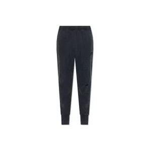 Balenciaga Sweatpants met logo , Black , Heren , Maat: S