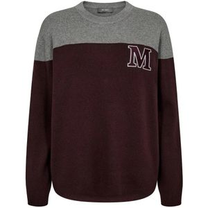 MOS Mosh, Dames, Sweatshirts & Hoodies, Bruin, Maat: XS Katoen,