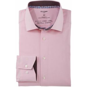 Olymp - Business Overhemd - Roze - Lange Mouwen
