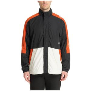 Emporio Armani Ea7, Heren, Jassen, Zwart, Maat: M Polyamide,