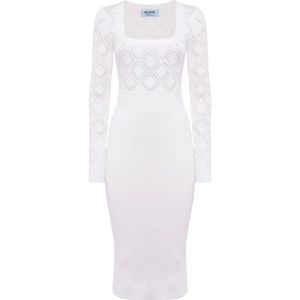 Blugirl, Dames, Jurken, Wit, Maat: XS