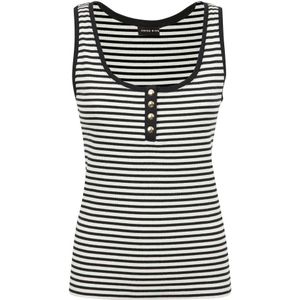 Anine Bing - Ribgebreide Top Alessia - Veelkleurig - Mouwloos