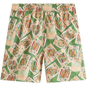 Drole de Monsieur, Heren, Korte broeken, Veelkleurig, Maat: S Poliester,