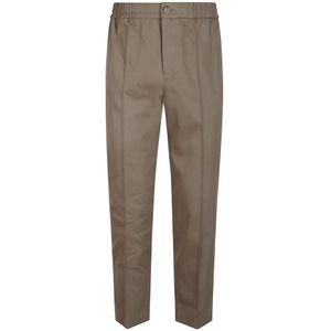 A.p.c., Heren, Broeken, Beige, Maat: S Katoen,