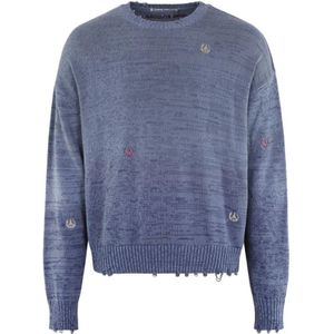 Acne Studios, Heren, Truien, Blauw, Maat: S