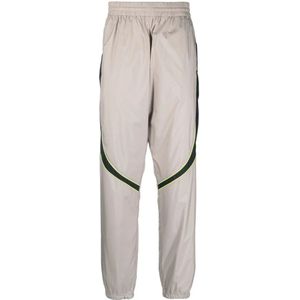 Givenchy, Heren, Broeken, Grijs, Maat: S Leer,