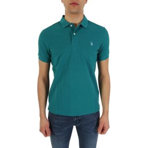 U.s. Polo Assn., Heren, Tops, Groen, Maat: S