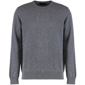 Moorer, Heren, Truien, Grijs, Maat: M Kasjmier,