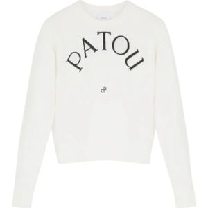 Patou, Dames, Truien, Wit, Maat: S Wol,