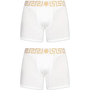 Versace, Heren, Ondergoed, Wit, Maat: 2XL Katoen,