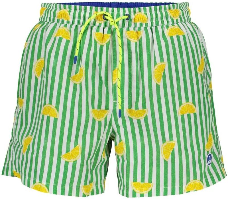 North Sails - Basic Volley - Bedrukte Zwemshort - Gerecycled Polyester