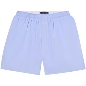 Brooks Brothers, Heren, Ondergoed, Blauw, Maat: S Katoen,