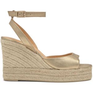 Castañer, Dames, Schoenen, Geel, Maat: 41 EU Leer,