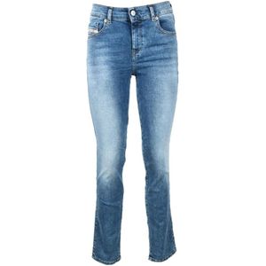 Diesel, Dames, Jeans, Blauw, Maat: W26 Katoen,