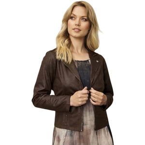 Desigual imitatieleren jas rood | wehkamp
