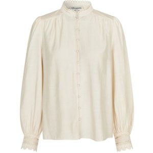 Lollys Laundry, Dames, Blouses & Shirts, Beige, Maat: XS