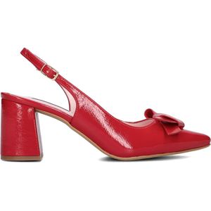 Notre-v, Dames, Schoenen, Rood, Maat: 39 EU Leer,