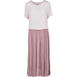 Semicouture, Dames, Jurken, Veelkleurig, Maat: S Zijde,