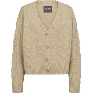 MOS Mosh, Dames, Truien, Beige, Maat: XS Wol,